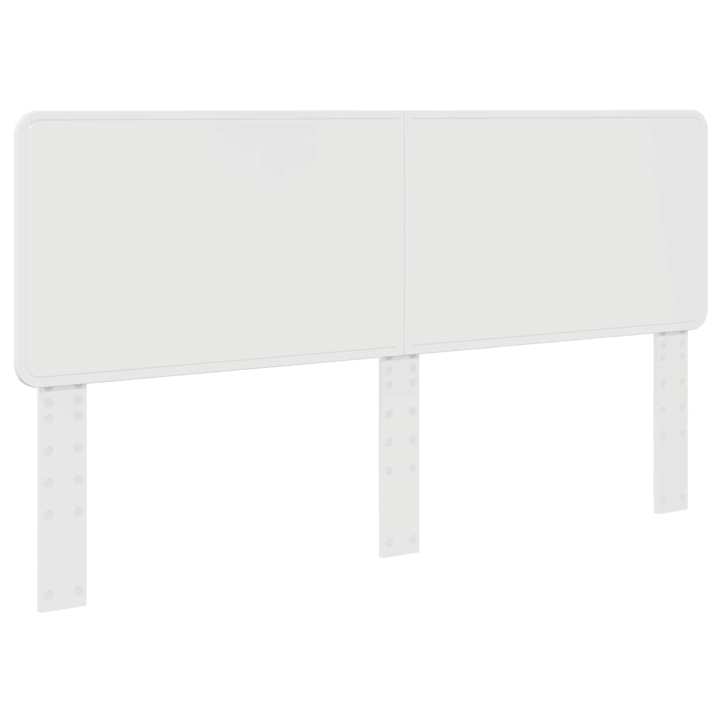 vidaXL Σκελετός Κρεβατιού Λευκό 200 x 200 cm Μηχανήματος Ξύλο