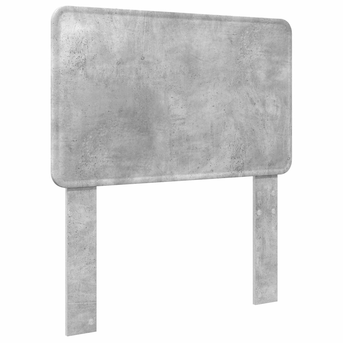 vidaXL Κρεβάτι Αποθήκης Σκυρόδεμα Γκρι 75 x 190 cm Επεξεργασμένο ξύλο