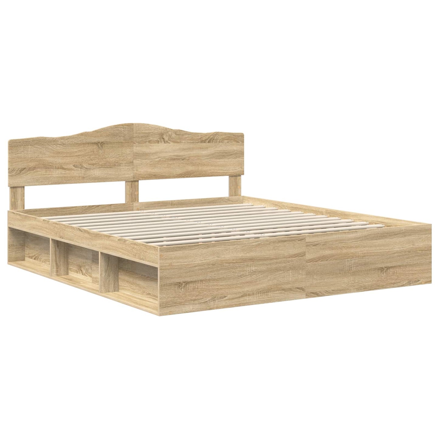 vidaXL Σκελετός Κρεβατιού Σονόμα 180 x 200 cm Στερεά ξυλεία πεύκου