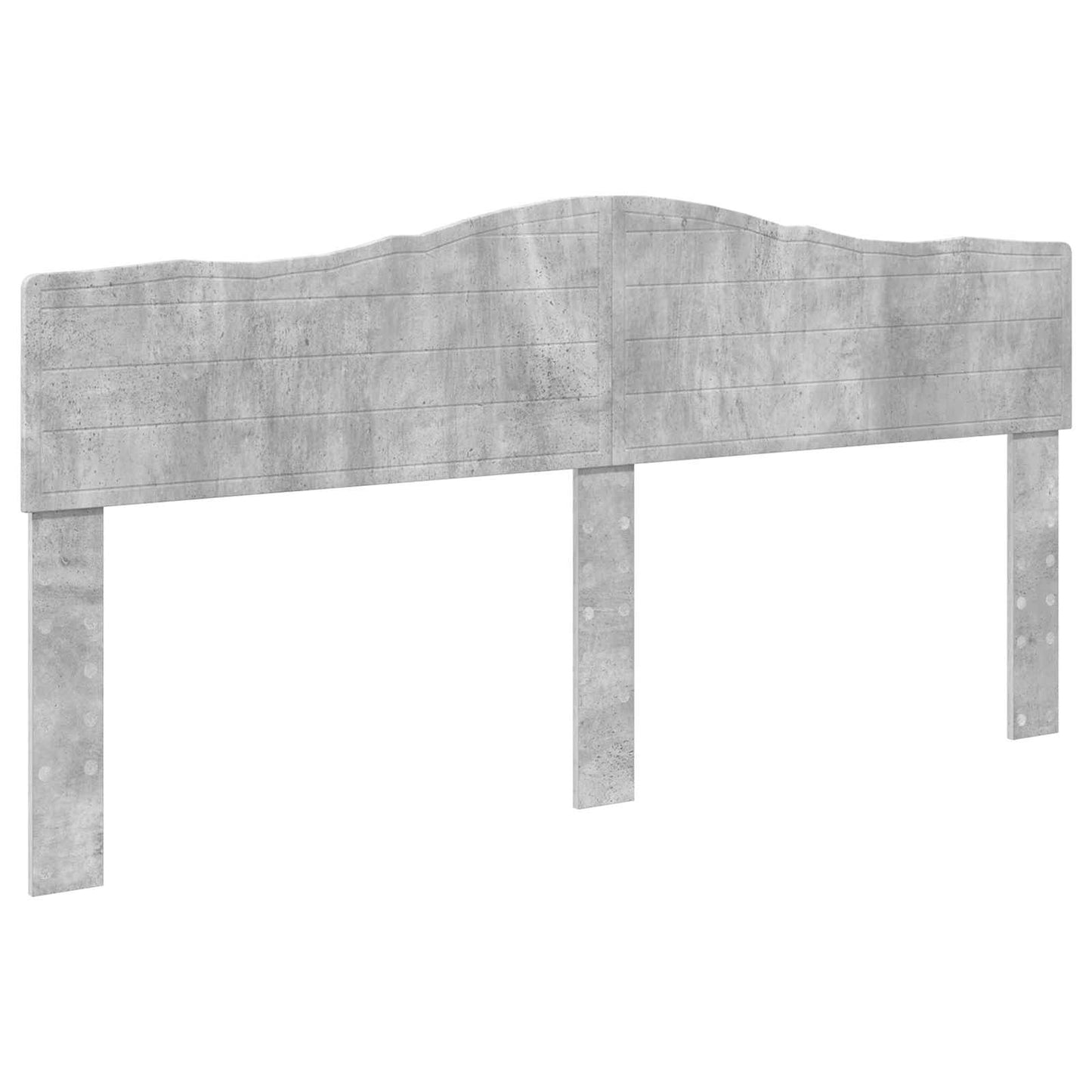 vidaXL Σκελετός Κρεβατιού Σκυρόδεμα 180 x 200 cm Στερεά ξυλεία πεύκου