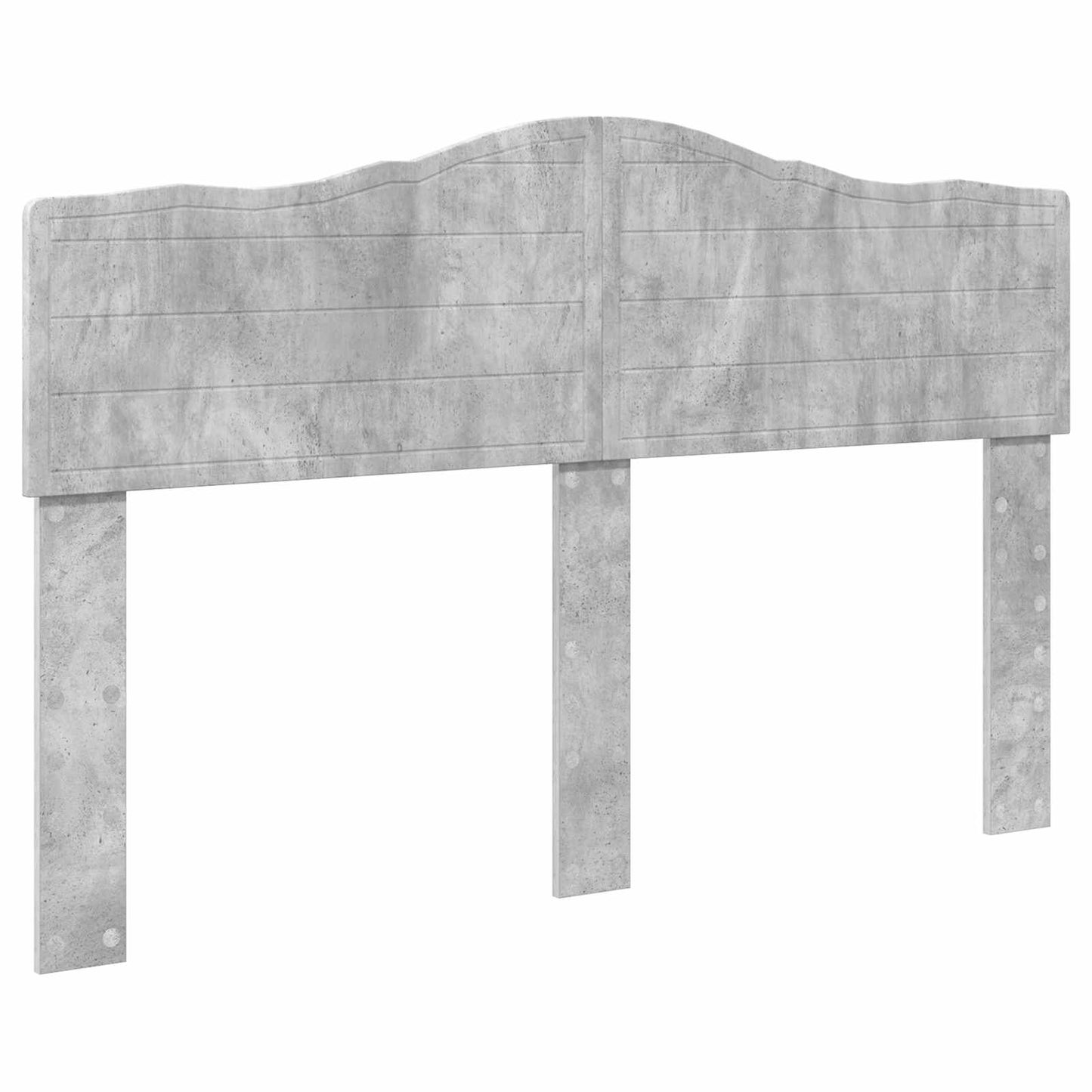 vidaXL Σκελετός Κρεβατιού Σκυρόδεμα 160 x 200 cm Στερεά ξυλεία πεύκου