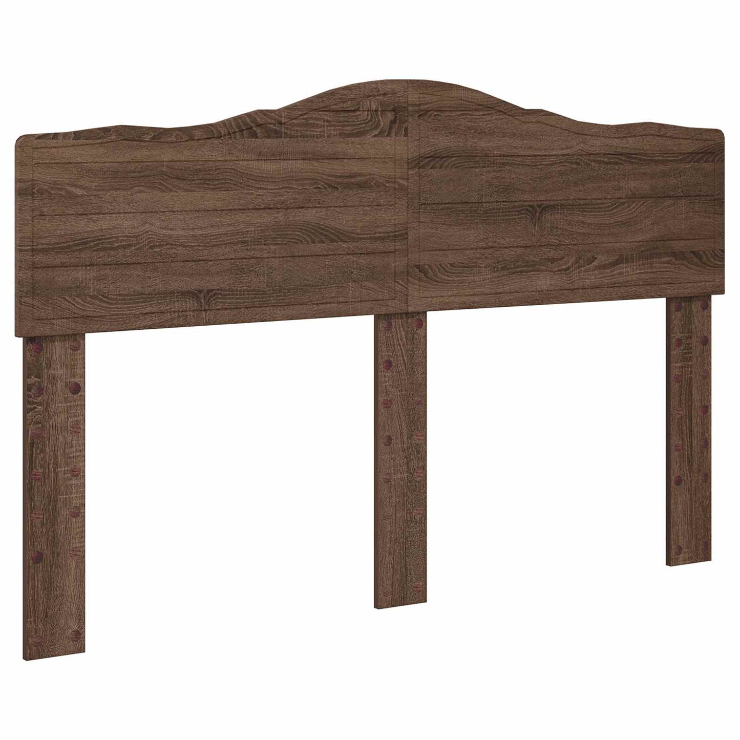 vidaXL Σκελετός Κρεβατιού Καφέ δρυς 140 x 200 cm Στερεά ξυλεία πεύκου