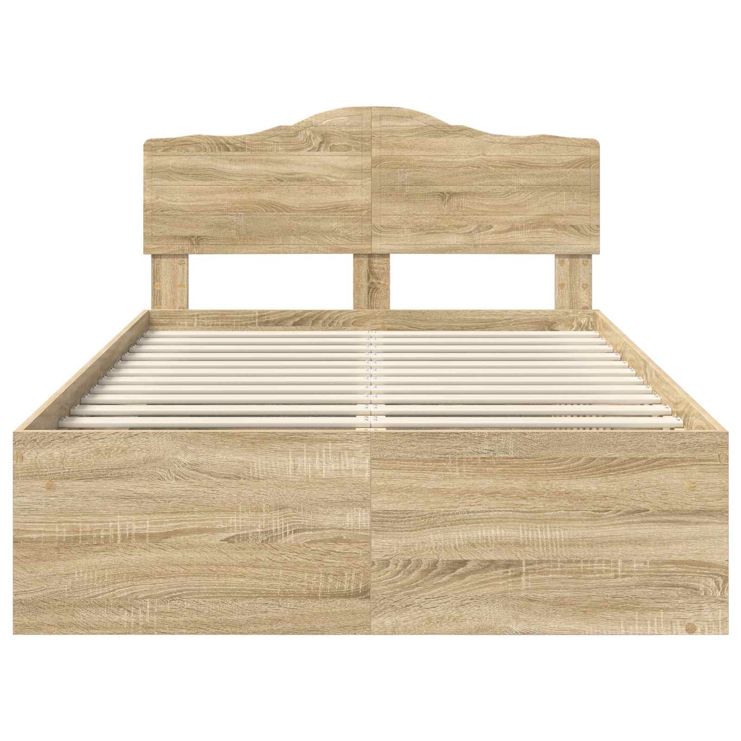 vidaXL Σκελετός Κρεβατιού Σονόμα 120 x 200 cm Στερεά ξυλεία πεύκου