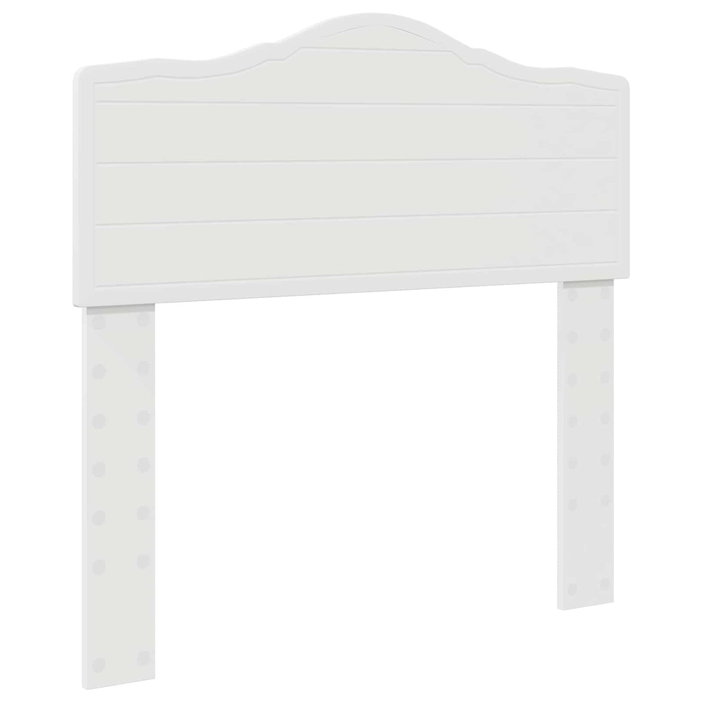 vidaXL Σκελετός Κρεβατιού Λευκό 75 x 190 cm Στερεά ξυλεία πεύκου