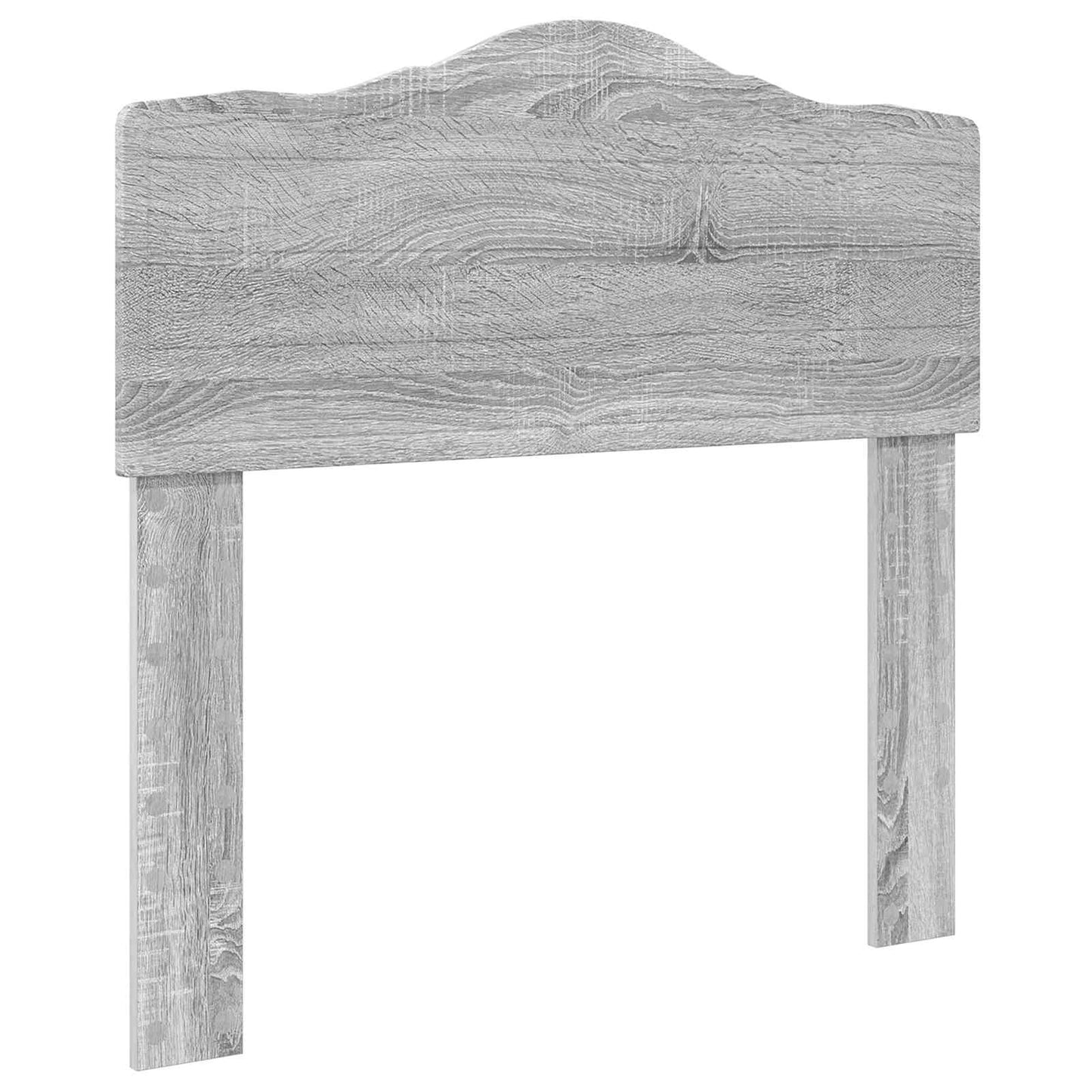 vidaXL Σκελετός Κρεβατιού Γκρι Sonoma 75 x 190 cm Στερεά ξυλεία πεύκου