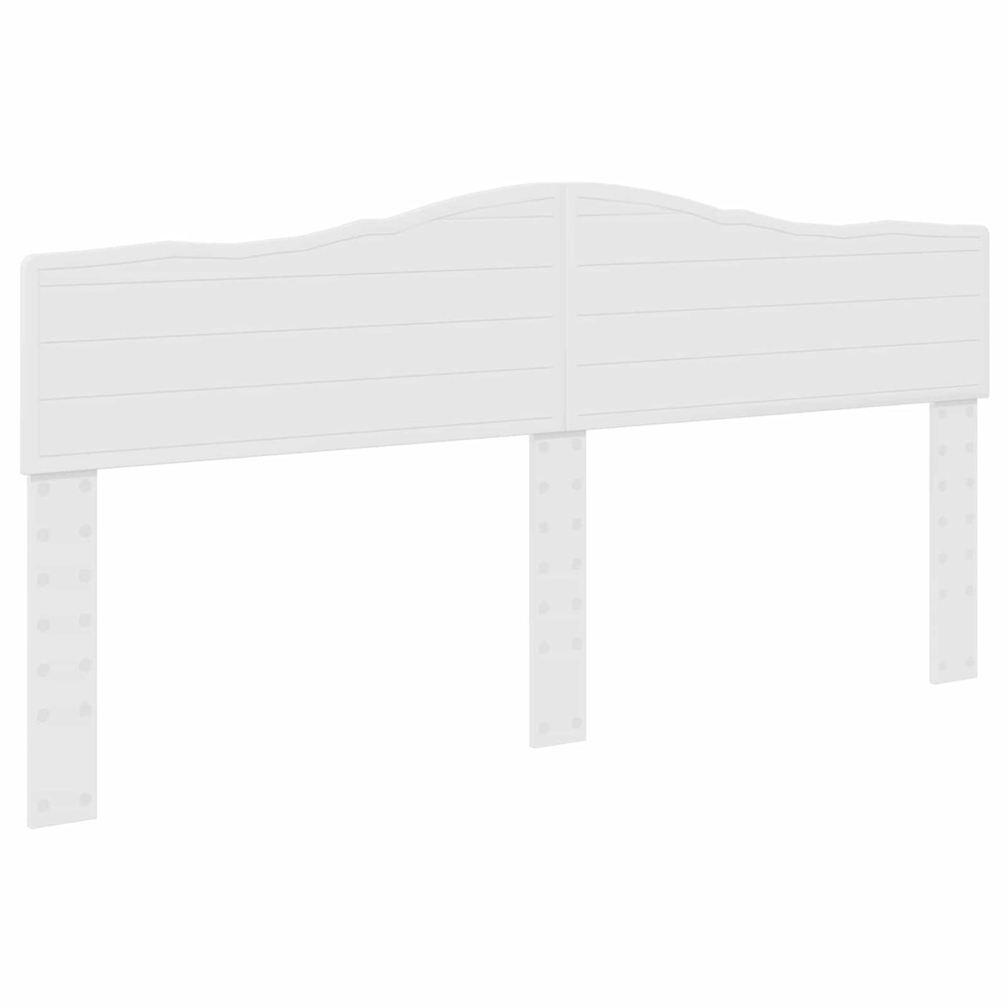 vidaXL Σκελετός Κρεβατιού Λευκό 200 x 200 cm Μηχανήματος Ξύλο