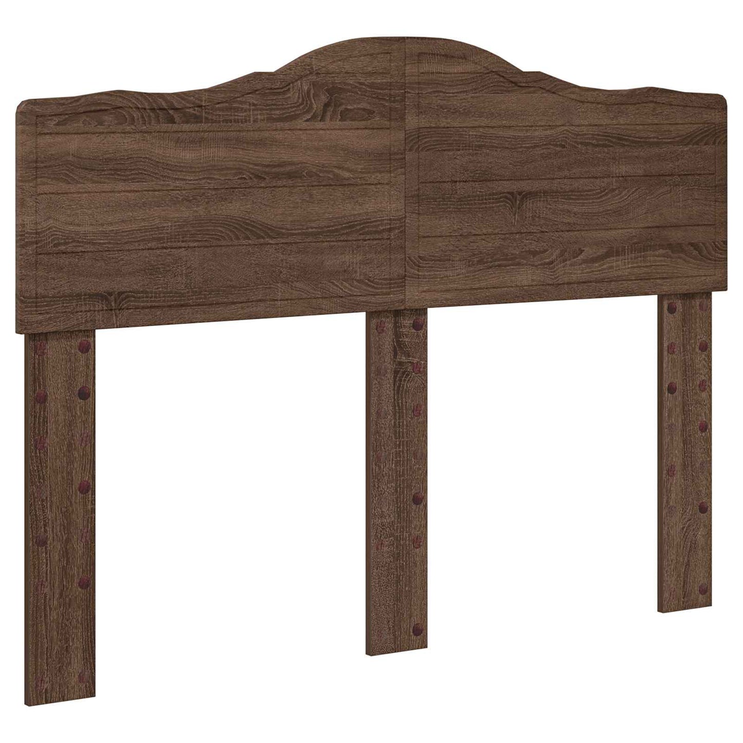 vidaXL Σκελετός Κρεβατιού Καφέ δρυς 135 x 190 cm Μηχανήματος Ξύλο