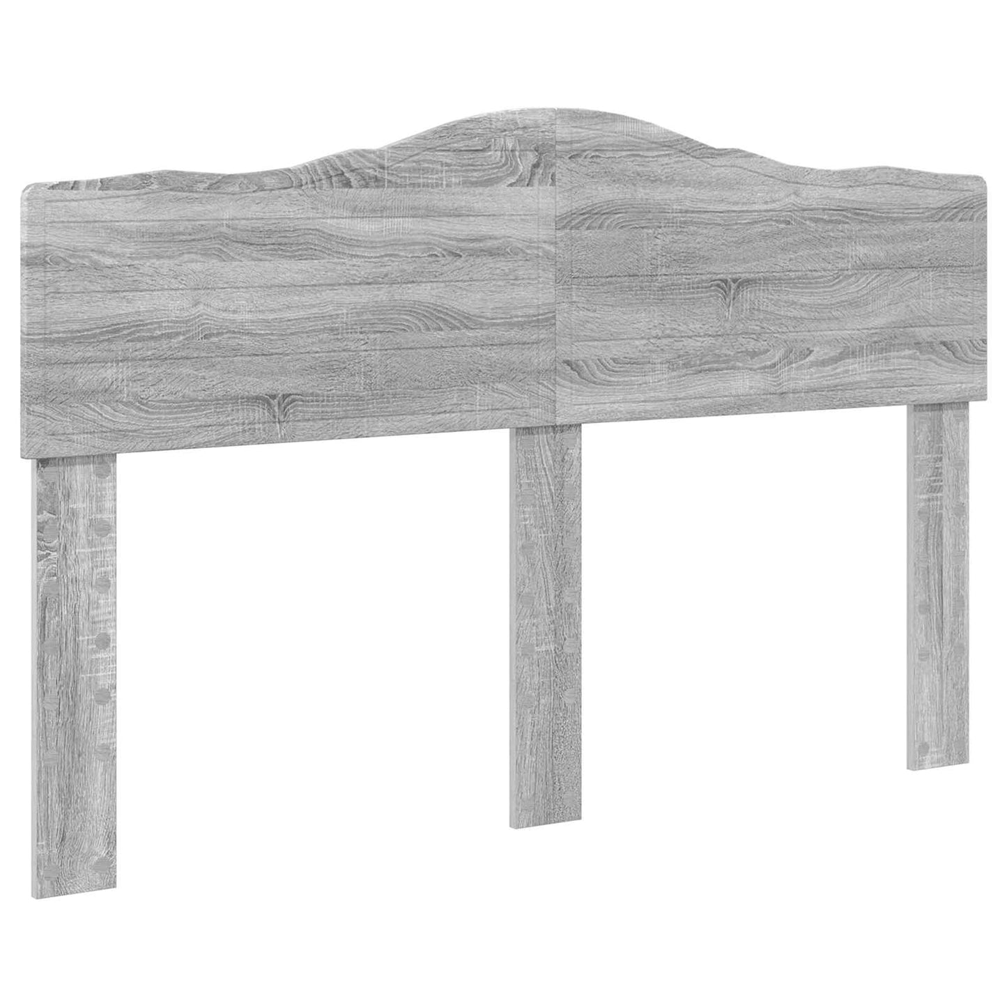 vidaXL Κρεβάτι Αποθήκης Γκρίζο Σονομα 160 x 200 cm Επεξεργασμένο ξύλο