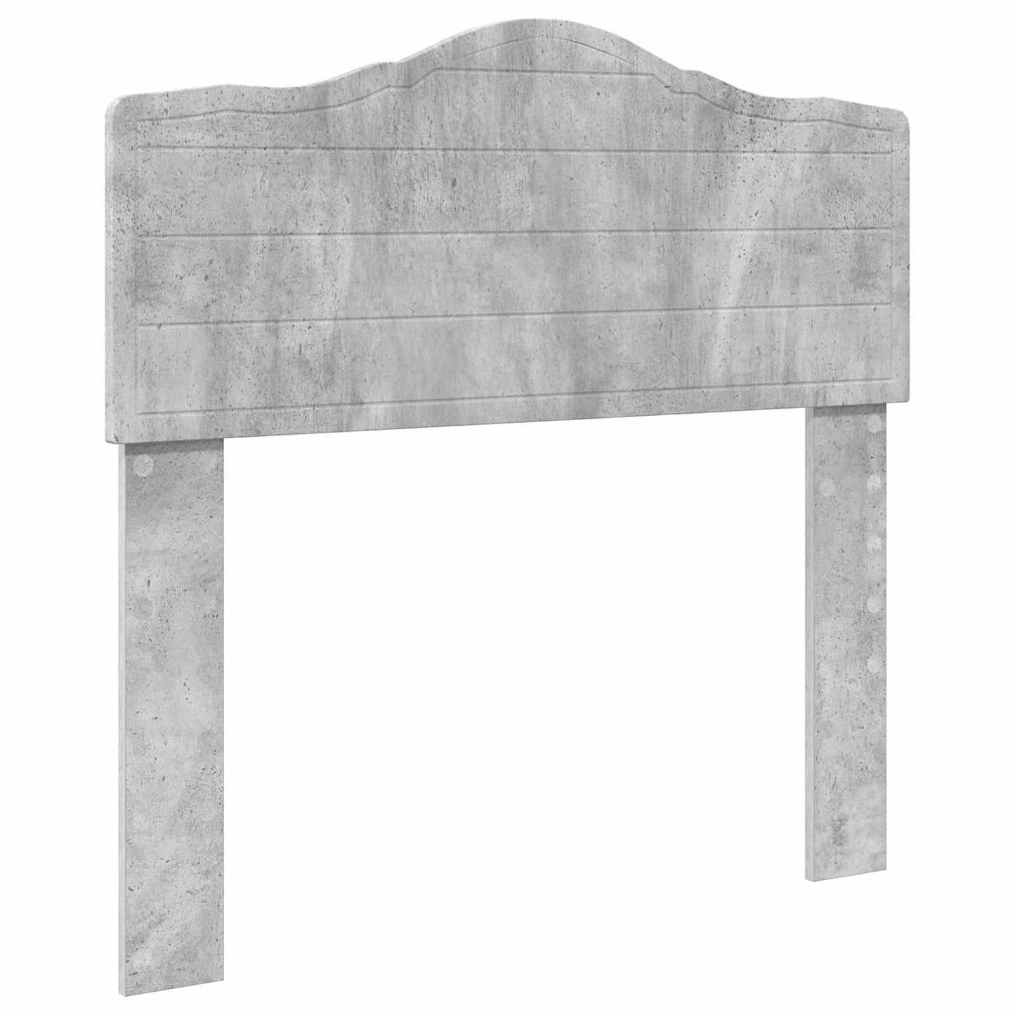 vidaXL Κρεβάτι Αποθήκης Σκυρόδεμα Γκρι 90 x 190 cm Επεξεργασμένο ξύλο