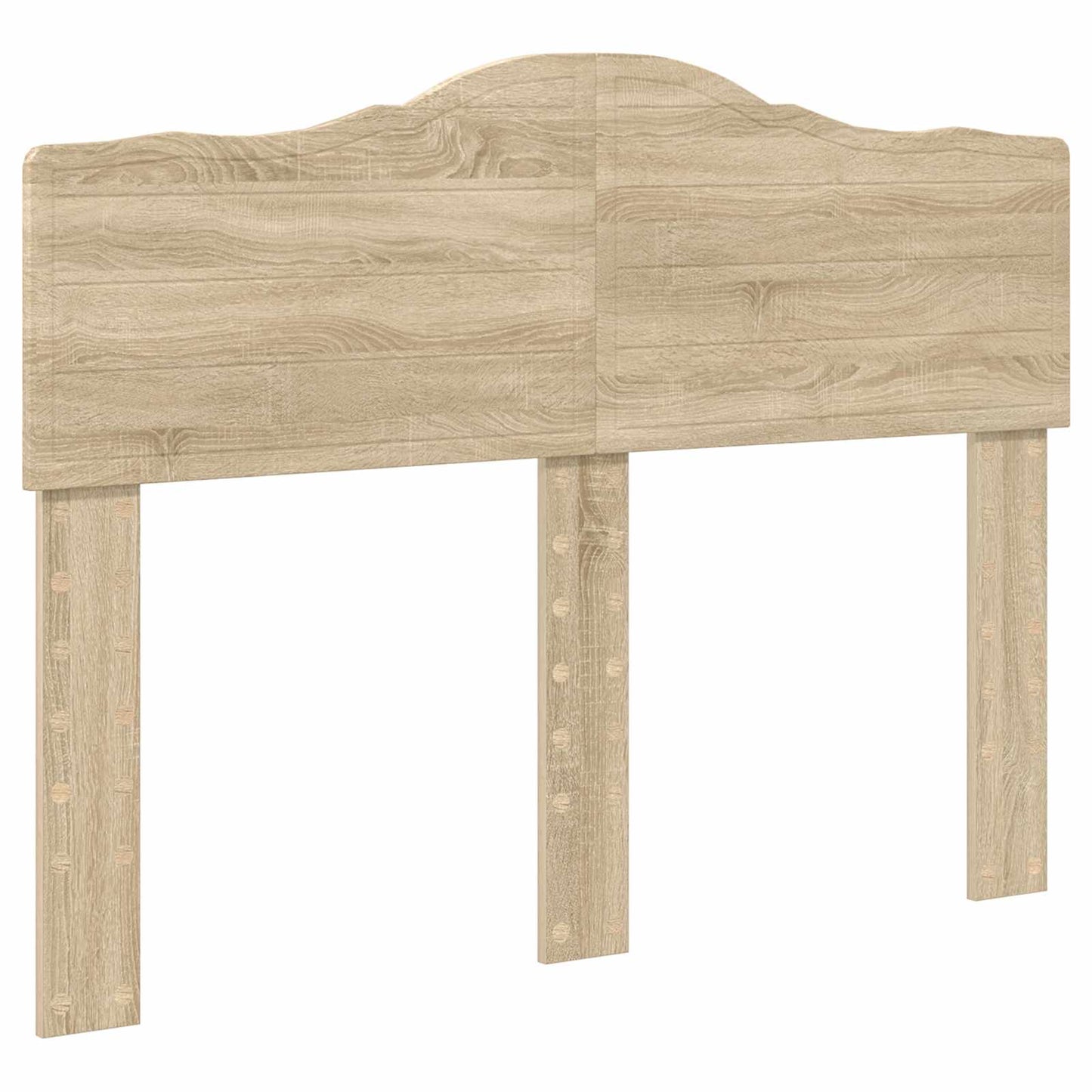 vidaXL Σκελετός Κρεβατιού Δρύς Sonoma 135 x 190 cm Επεξεργασμένο ξύλο