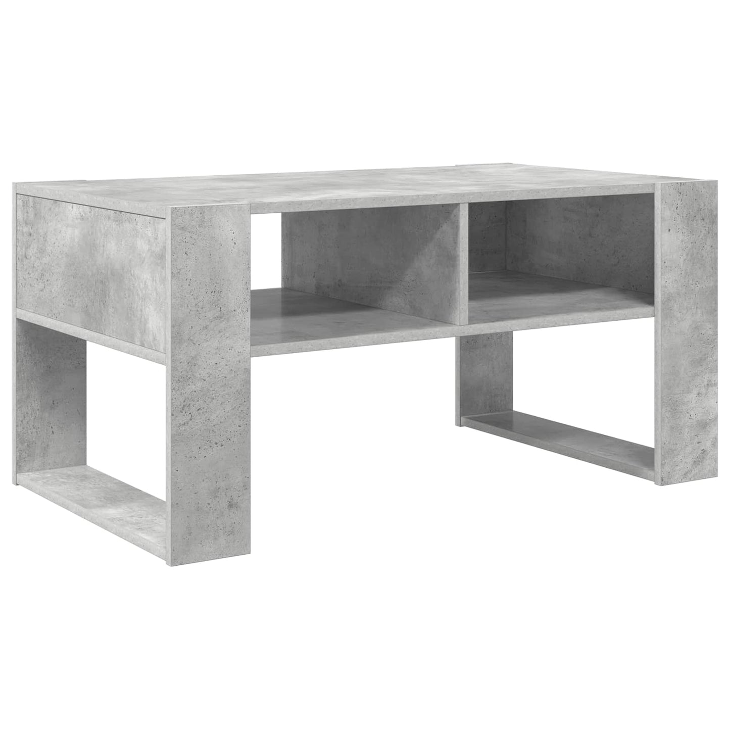 vidaXL Τραπεζάκι σαλονιού Σκυρόδεμα Γκρι 92 x 53 x 45 εκ.