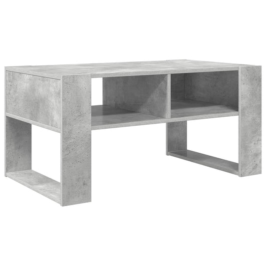 vidaXL Τραπεζάκι σαλονιού Σκυρόδεμα Γκρι 92 x 53 x 45 εκ.