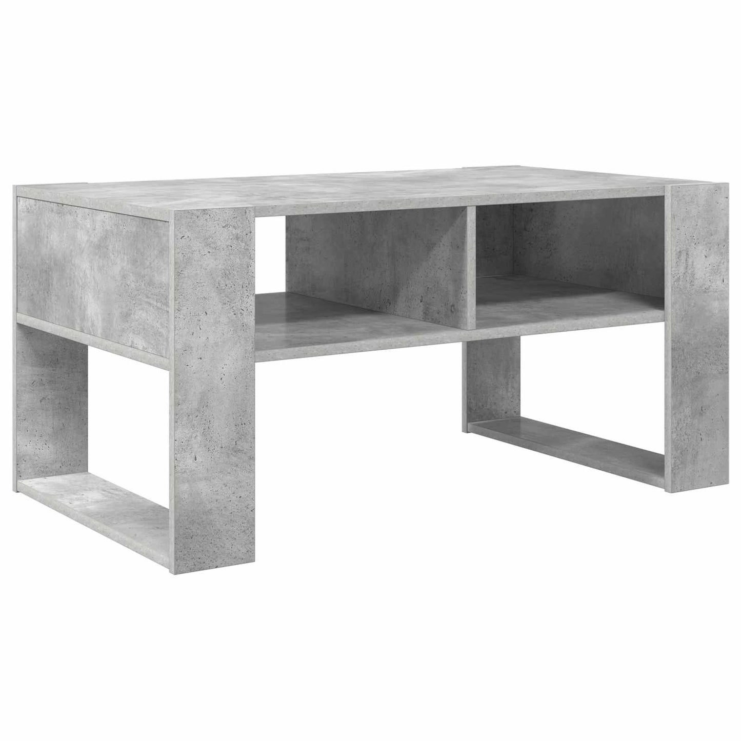 vidaXL Τραπεζάκι σαλονιού Σκυρόδεμα Γκρι 92 x 53 x 45 εκ.