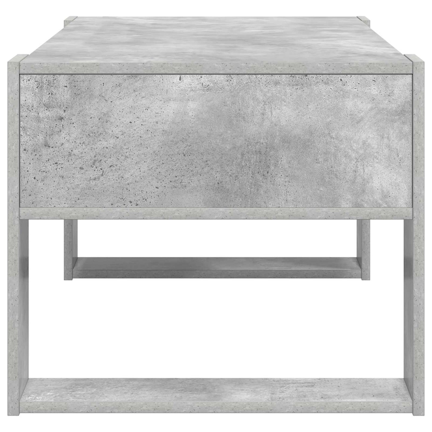 vidaXL Τραπεζάκι σαλονιού Σκυρόδεμα Γκρι 92 x 53 x 45 εκ.
