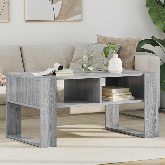 vidaXL Τραπεζάκι σαλονιού Γκρίζο Σονομα 92 x 53 x 45 εκ.