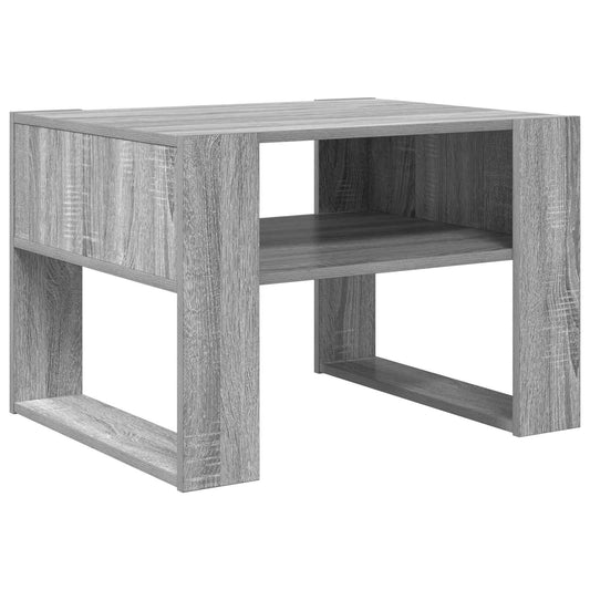 vidaXL Τραπεζάκι σαλονιού Γκρίζο Σονομα 66 x 53 x 45 εκ.