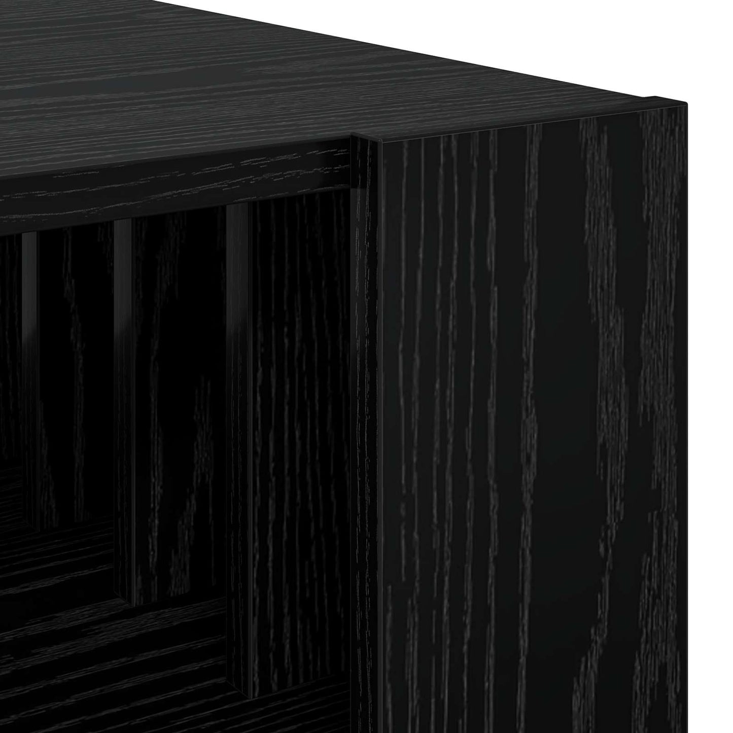 vidaXL Τραπεζάκι σαλονιού Μαύρη Οξυά 92 x 49,5 x 45 εκ.
