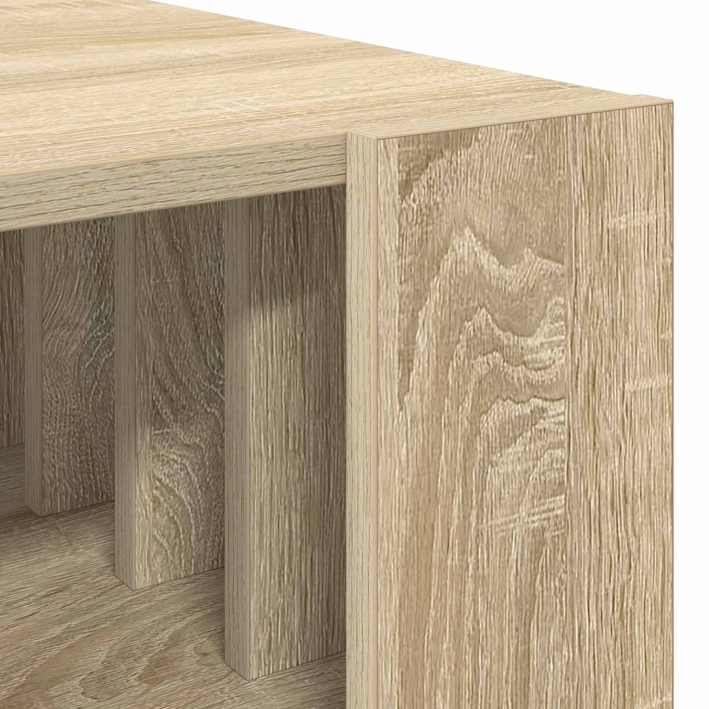 vidaXL Τραπεζάκι σαλονιού Δρύς Sonoma 66 x 49,5 x 45 εκ.