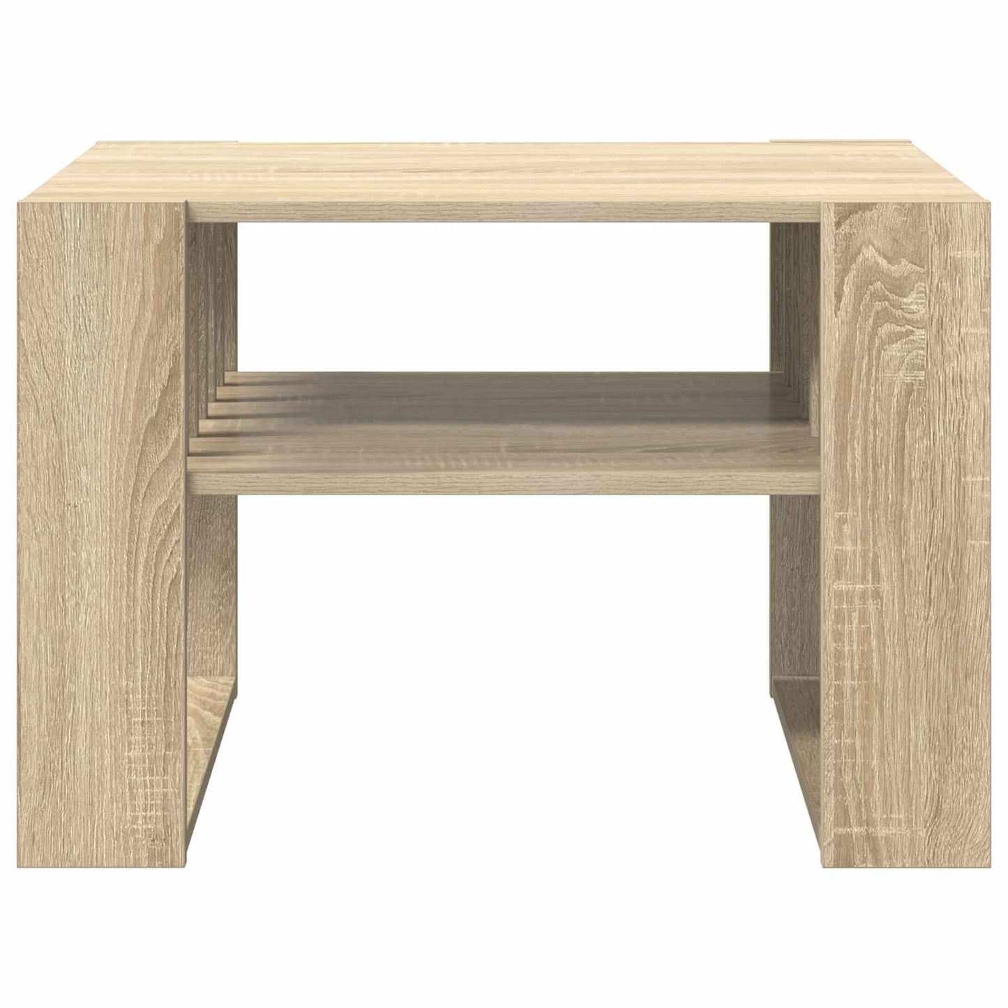 vidaXL Τραπεζάκι σαλονιού Δρύς Sonoma 66 x 49,5 x 45 εκ.