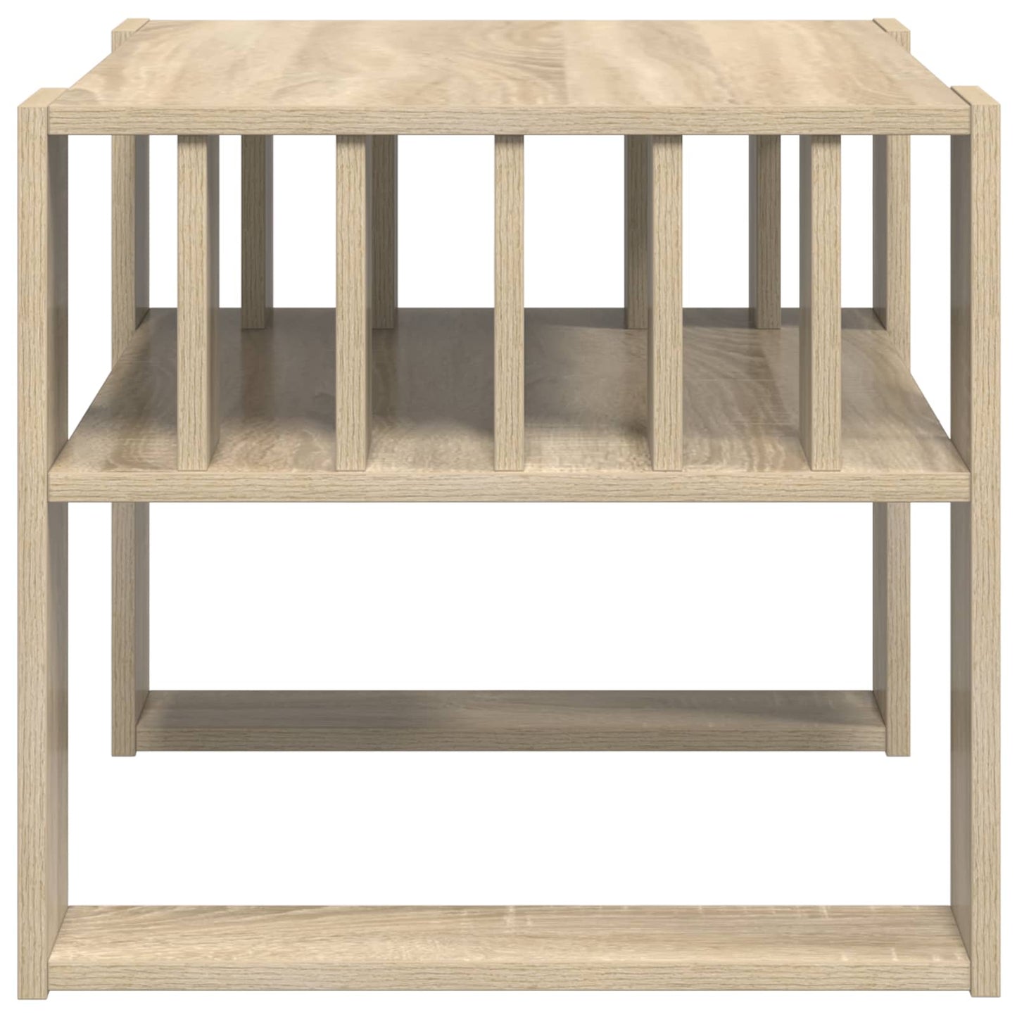vidaXL Τραπεζάκι σαλονιού Δρύς Sonoma 66 x 49,5 x 45 εκ.