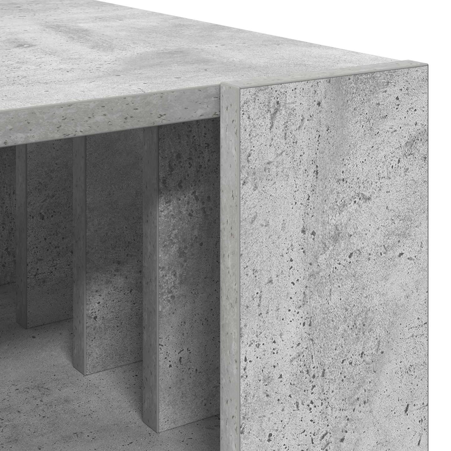 vidaXL Τραπεζάκι σαλονιού Σκυρόδεμα Γκρι 66 x 49,5 x 45 εκ.