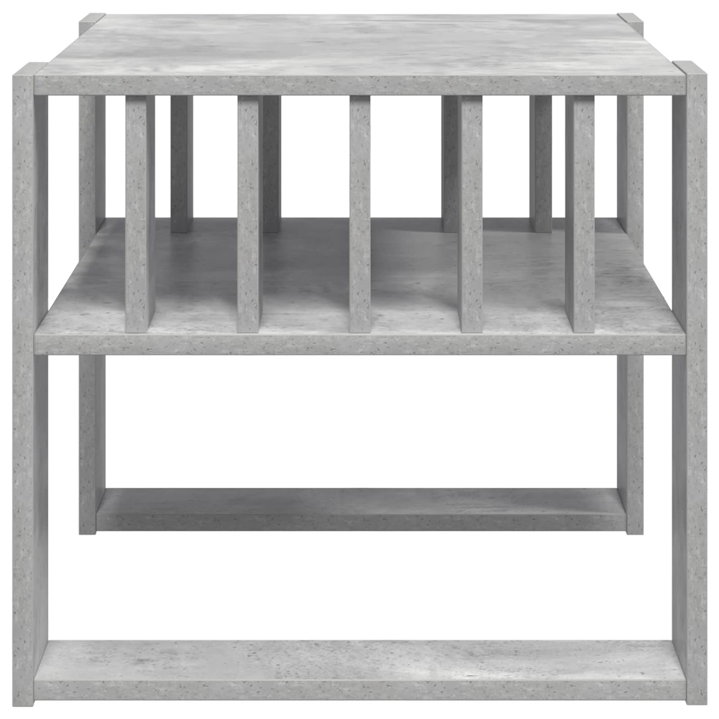vidaXL Τραπεζάκι σαλονιού Σκυρόδεμα Γκρι 66 x 49,5 x 45 εκ.