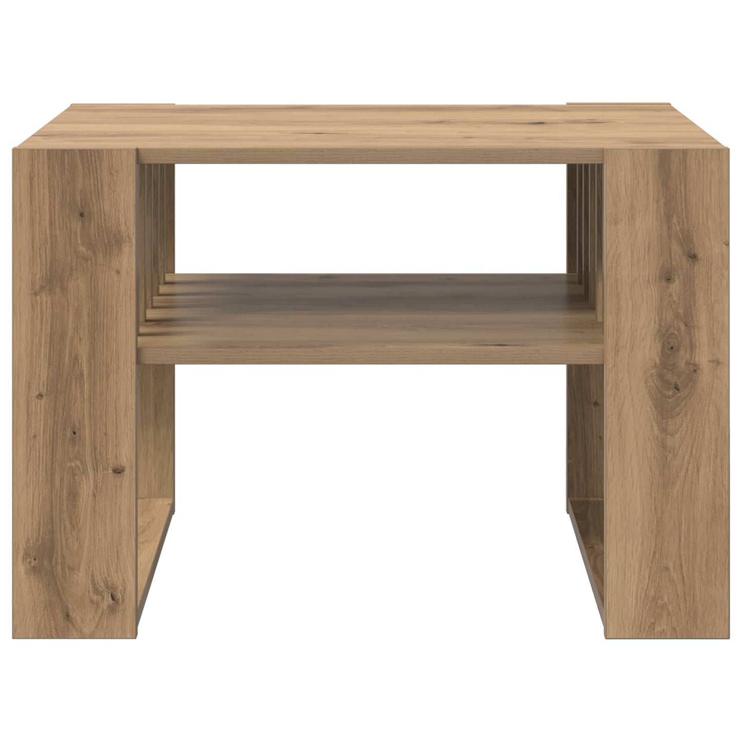 vidaXL Τραπεζάκι σαλονιού Artisan Oak 66 x 49,5 x 45 εκ.