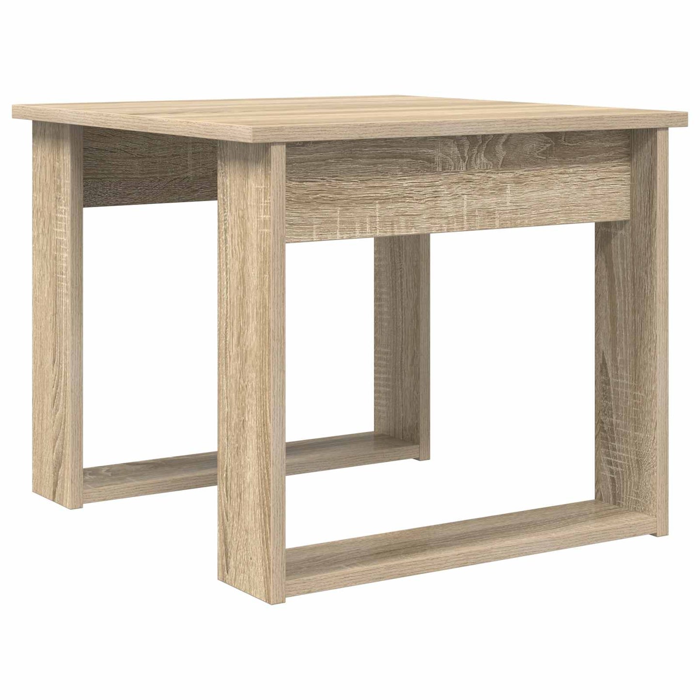 vidaXL Σετ Τραπεζιού Για Καφέ 2 τμχ. Δρύς Sonoma 50 x 52 x 42 εκ