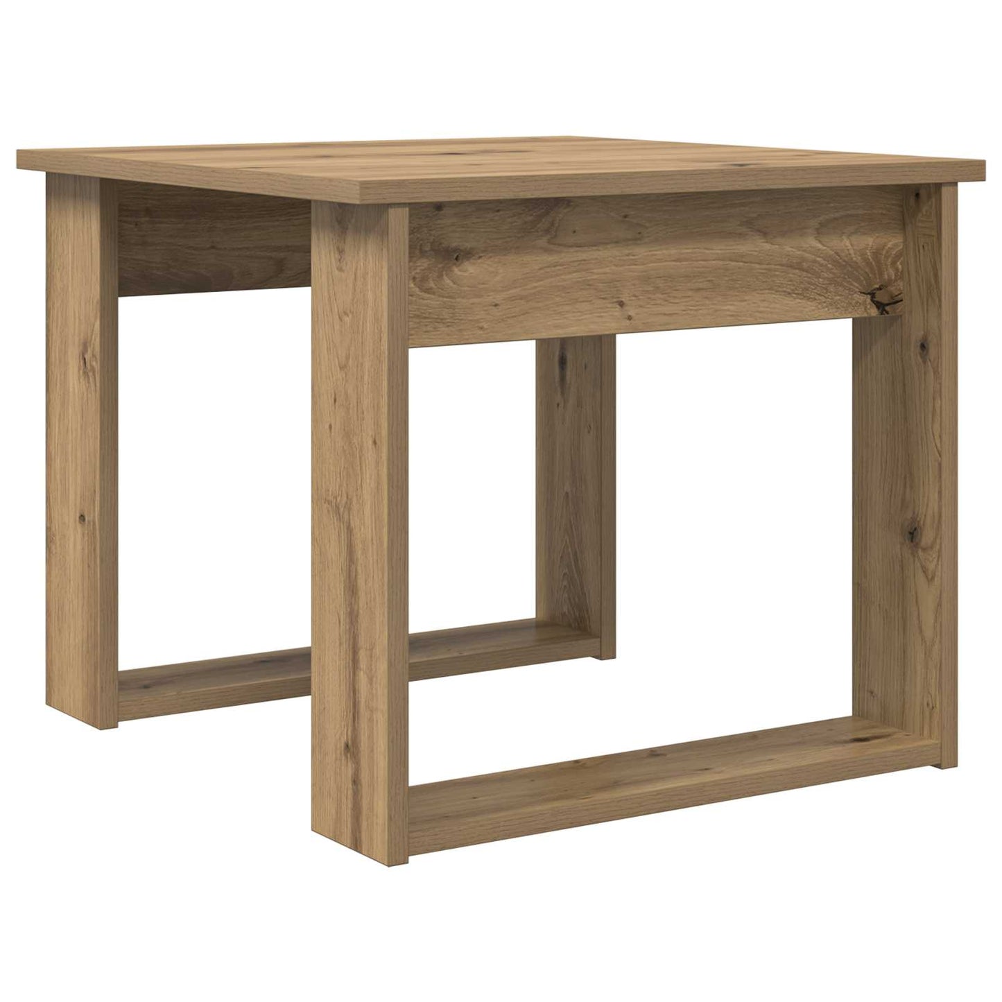vidaXL Σετ Τραπεζιού Για Καφέ 2 τμχ. Artisan Oak 50 x 52 x 42 εκ