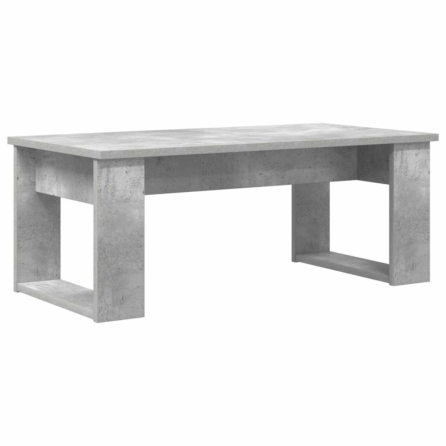 vidaXL Σετ Τραπεζιού Για Καφέ 2 τμχ. Σκυρόδεμα Γκρι 100 x 50 x 42 εκ