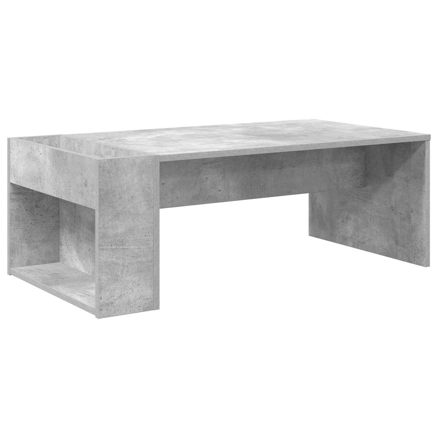 vidaXL Τραπεζάκι σαλονιού Σκυρόδεμα Γκρι 95 x 50 x 34 εκ