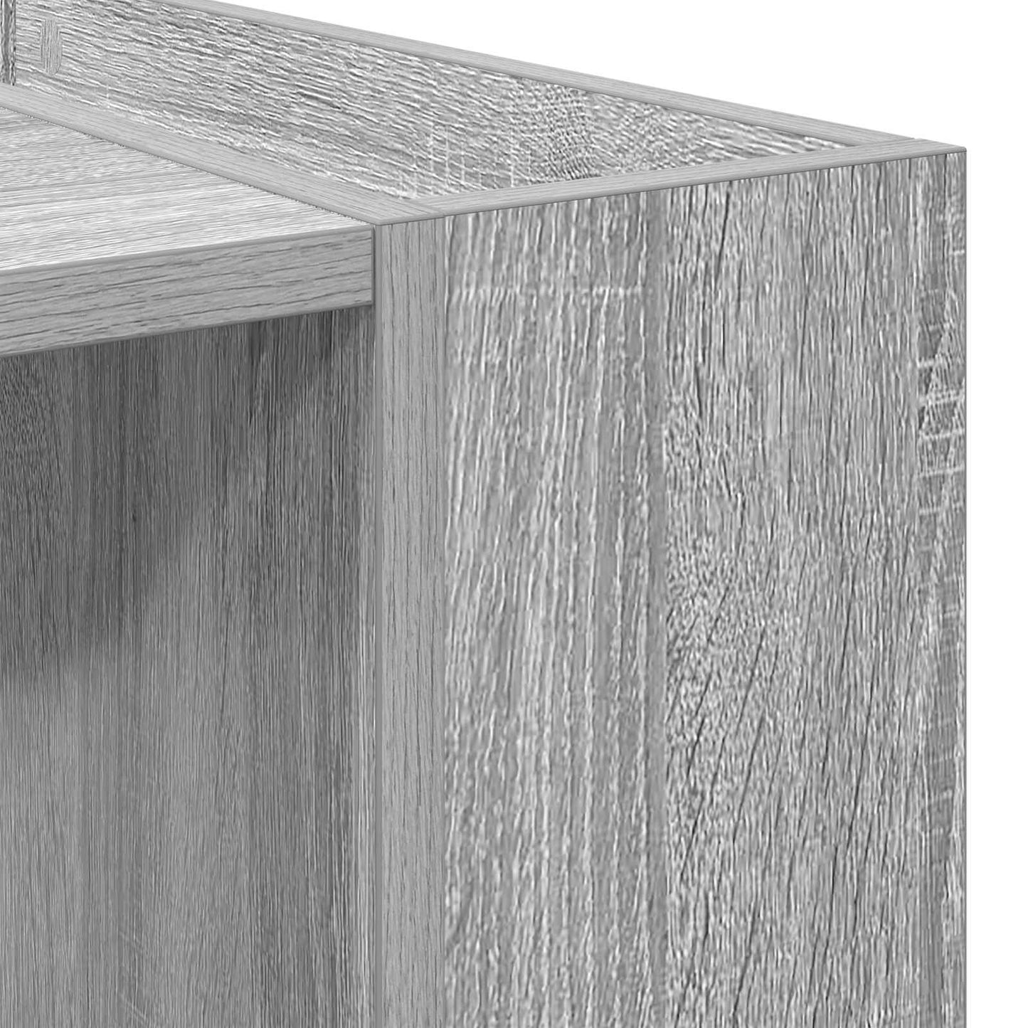 vidaXL Τραπεζάκι σαλονιού Γκρίζο Σονομα 95 x 50 x 34 εκ