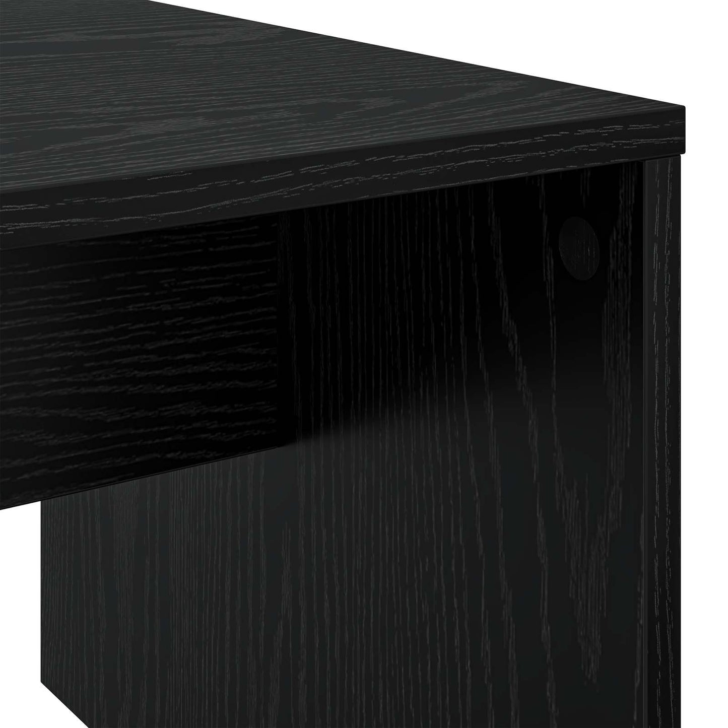 vidaXL Τραπεζάκι σαλονιού Μαύρη Οξυά 90 x 45 x 35 cm