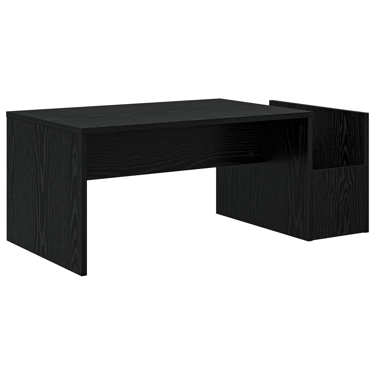 vidaXL Τραπεζάκι σαλονιού Μαύρη Οξυά 90 x 45 x 35 cm