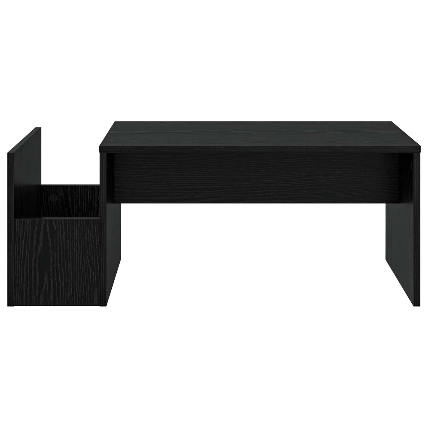 vidaXL Τραπεζάκι σαλονιού Μαύρη Οξυά 90 x 45 x 35 cm