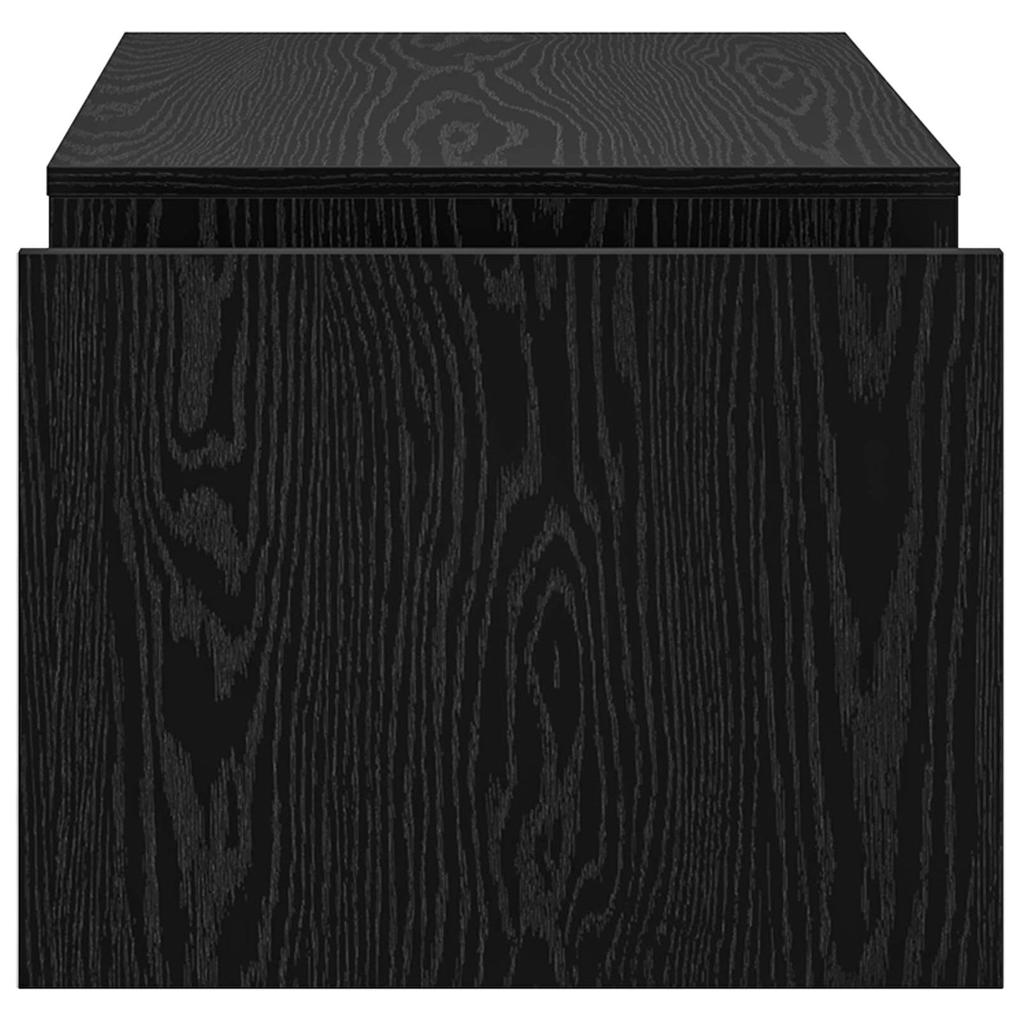 vidaXL Τραπεζάκι σαλονιού Μαύρη Οξυά 90 x 45 x 35 cm