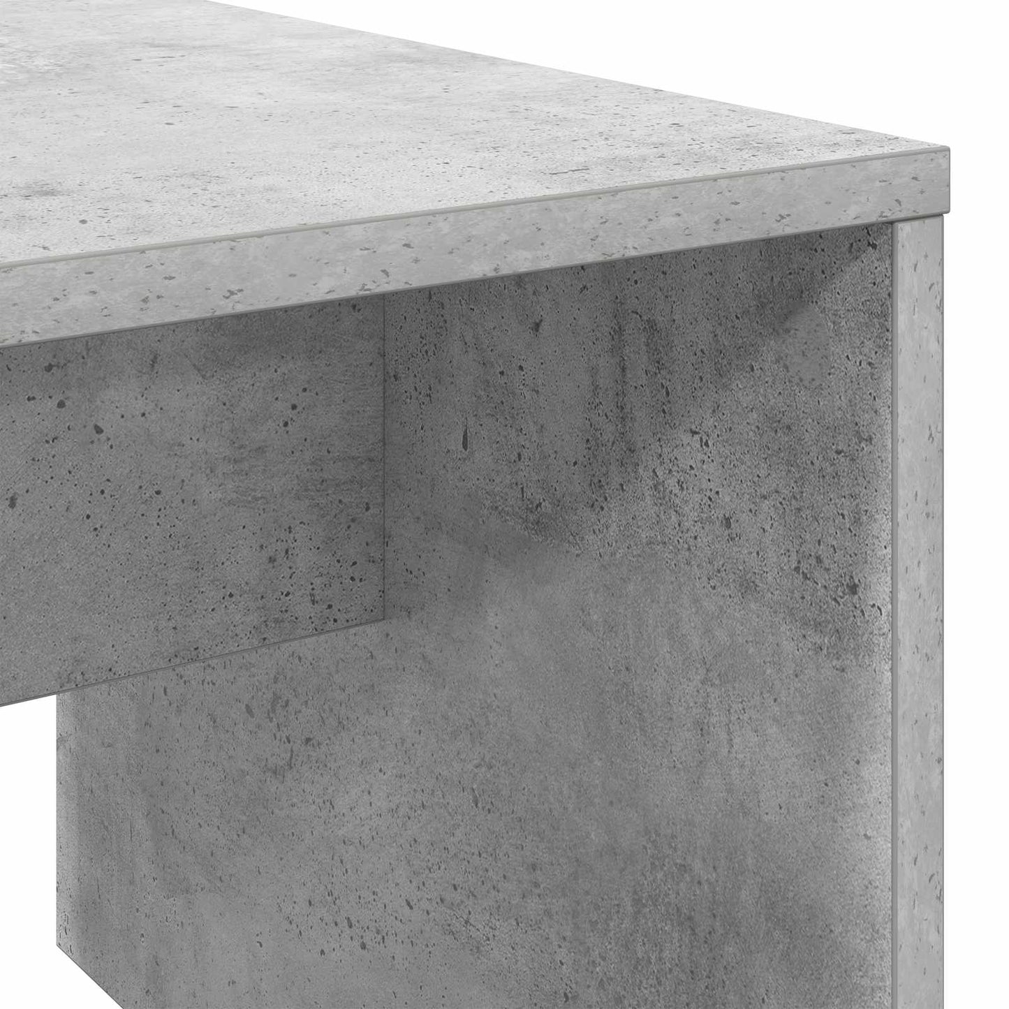 vidaXL Τραπεζάκι σαλονιού Σκυρόδεμα Γκρι 90 x 45 x 35 cm
