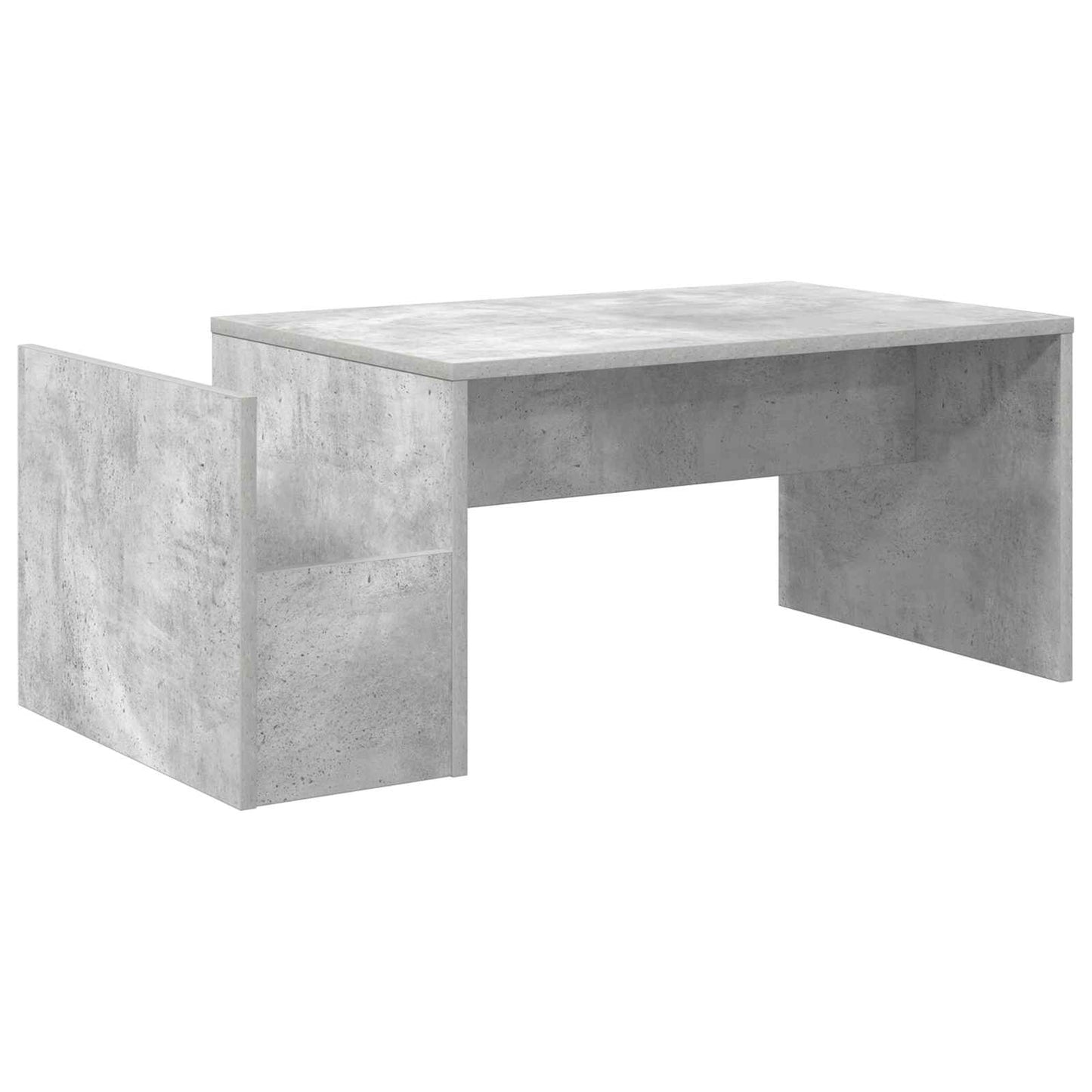 vidaXL Τραπεζάκι σαλονιού Σκυρόδεμα Γκρι 90 x 45 x 35 cm
