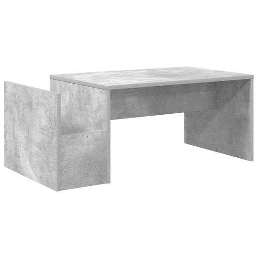 vidaXL Τραπεζάκι σαλονιού Σκυρόδεμα Γκρι 90 x 45 x 35 cm