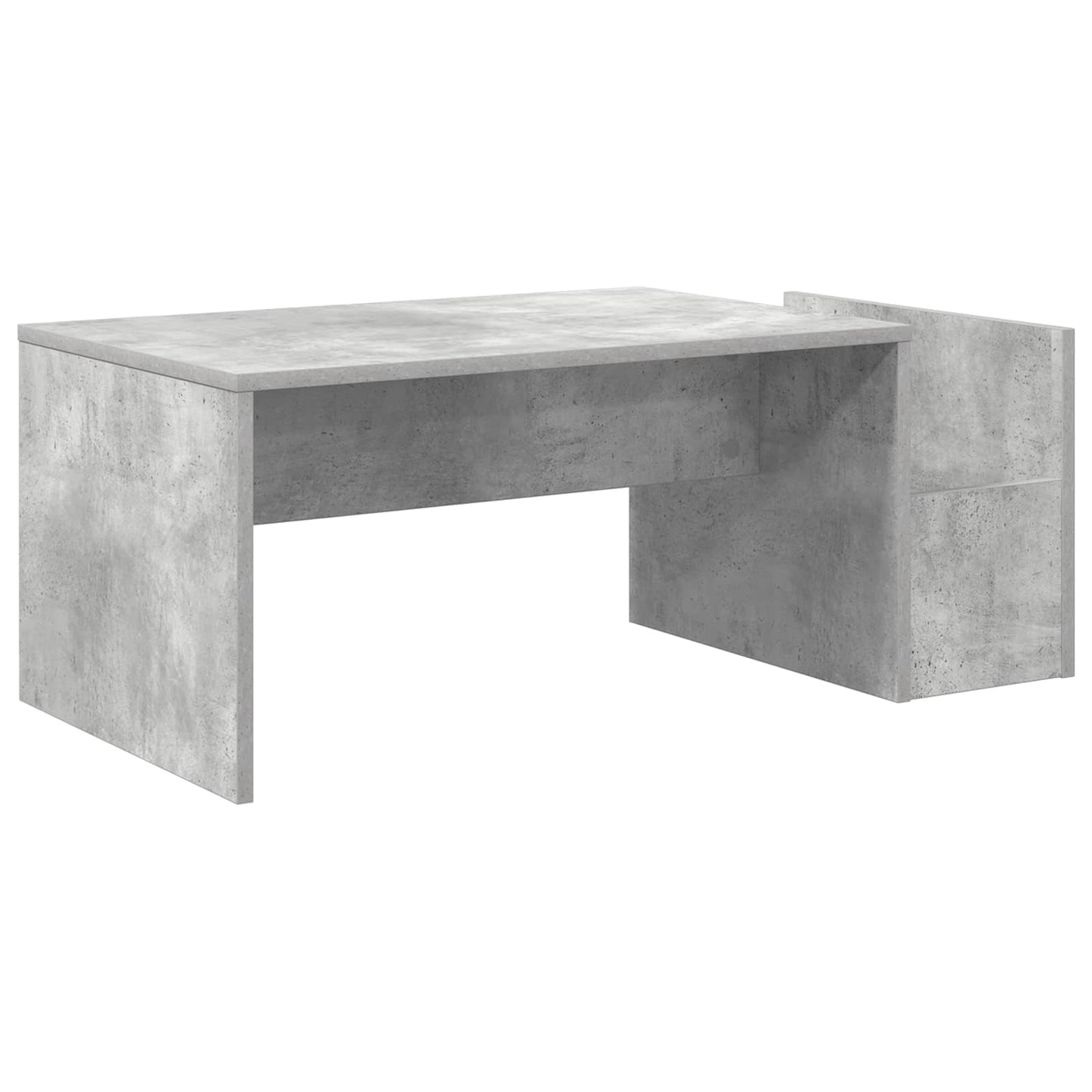 vidaXL Τραπεζάκι σαλονιού Σκυρόδεμα Γκρι 90 x 45 x 35 cm