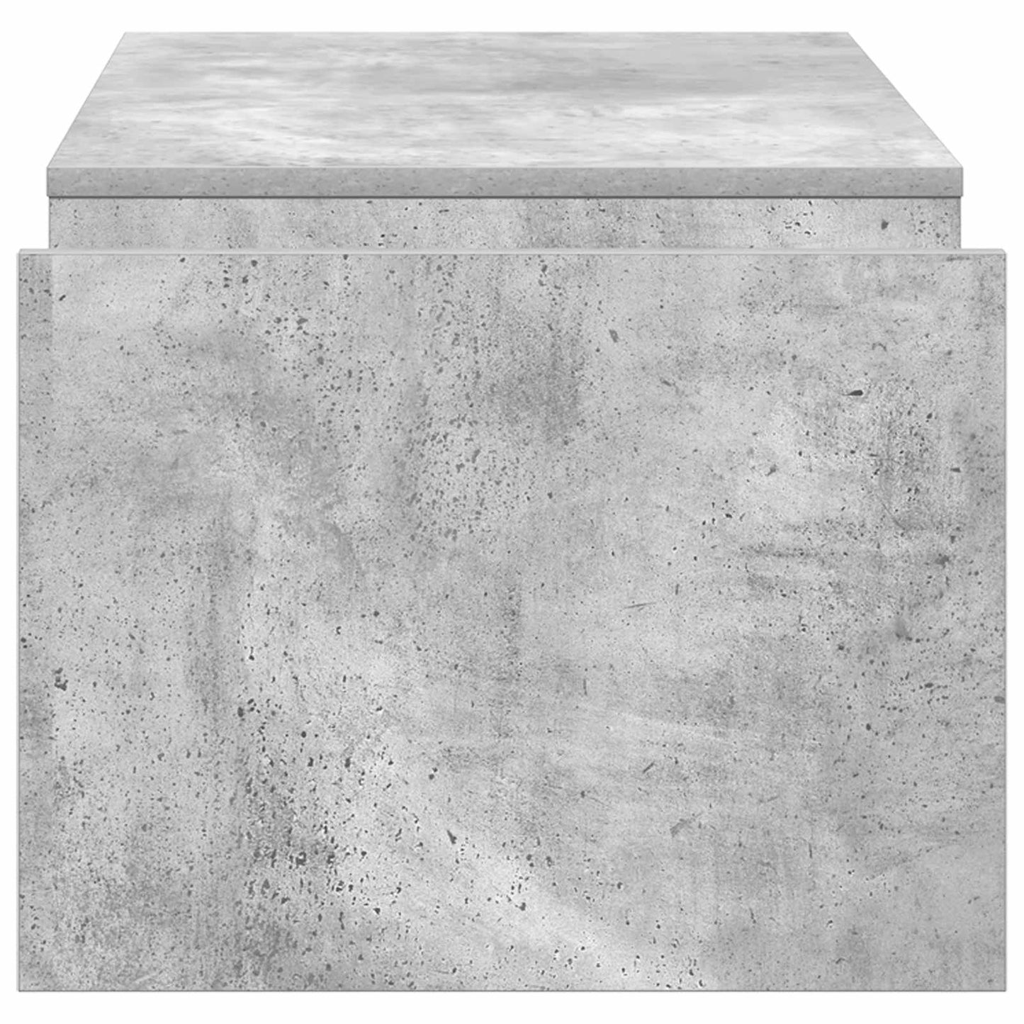 vidaXL Τραπεζάκι σαλονιού Σκυρόδεμα Γκρι 90 x 45 x 35 cm