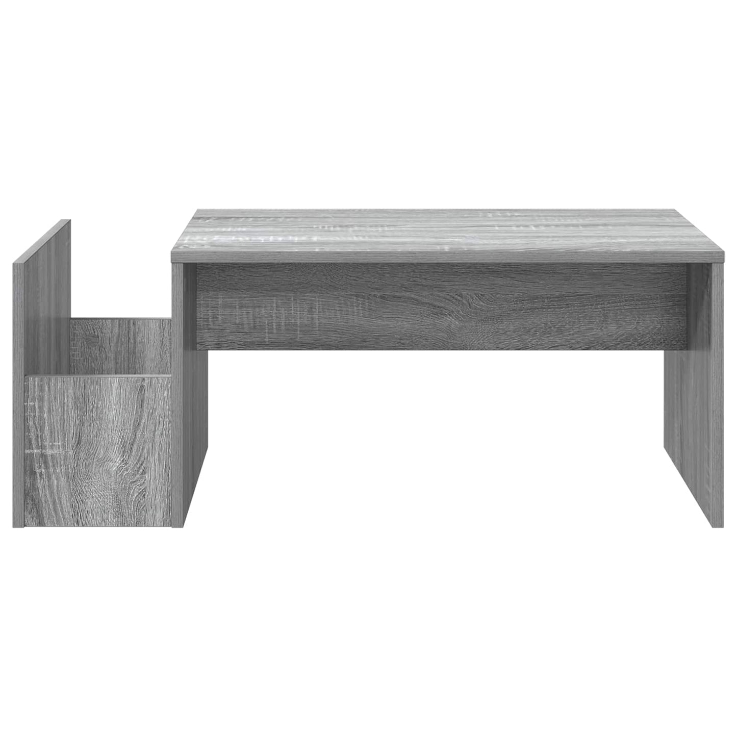 vidaXL Τραπεζάκι σαλονιού Γκρίζο Σονομα 90 x 45 x 35 cm