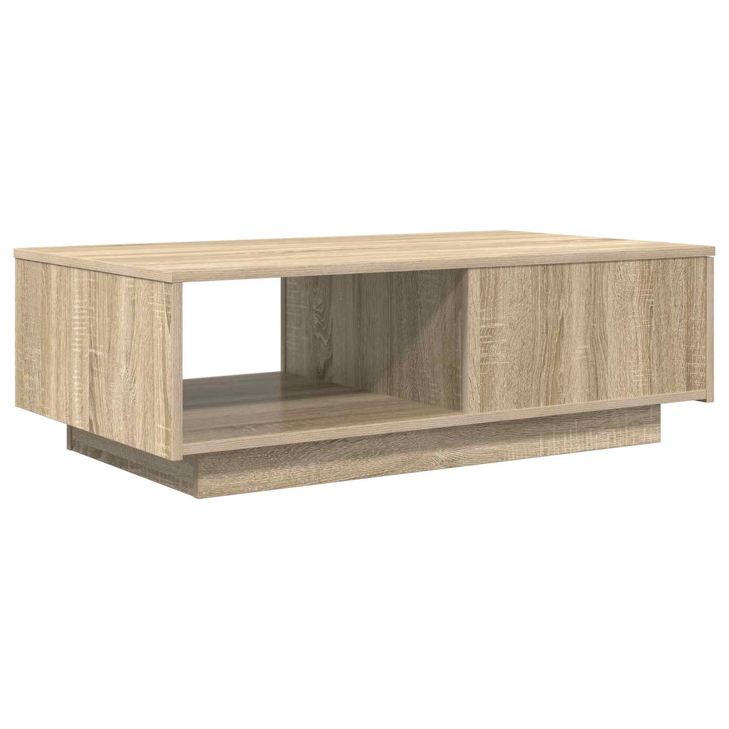 vidaXL Τραπεζάκι σαλονιού με συρτάρι Δρύς Sonoma 95 x 55 x 31 εκ
