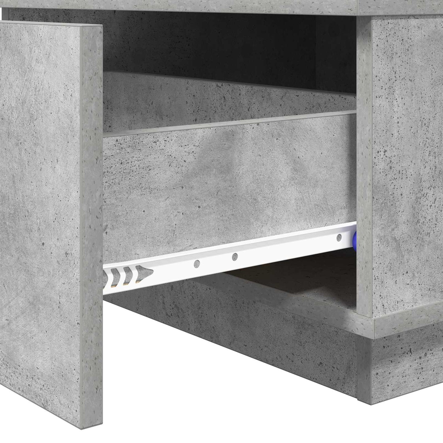 vidaXL Τραπεζάκι σαλονιού Σκυρόδεμα Γκρι 95 x 55 x 31 εκ