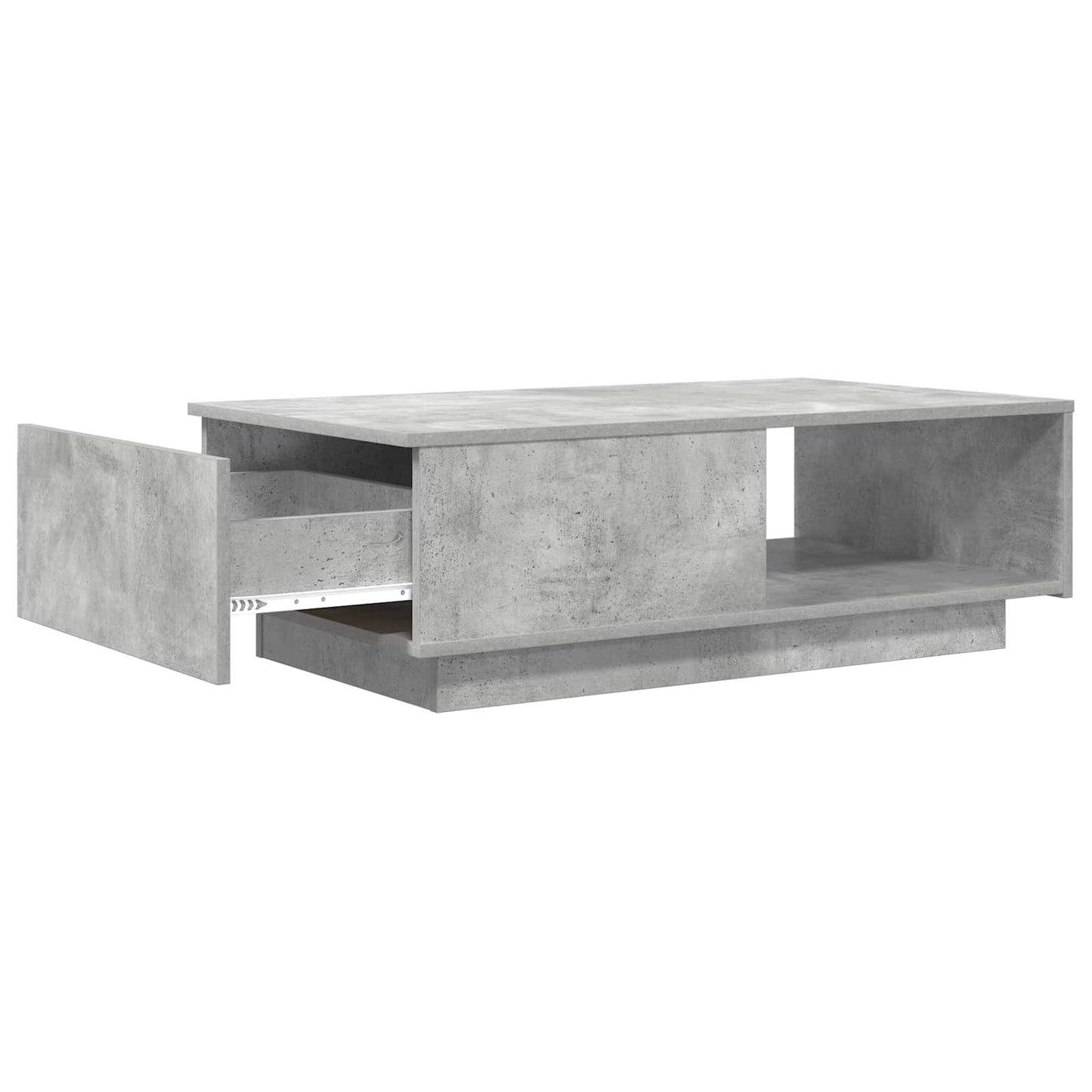 vidaXL Τραπεζάκι σαλονιού Σκυρόδεμα Γκρι 95 x 55 x 31 εκ