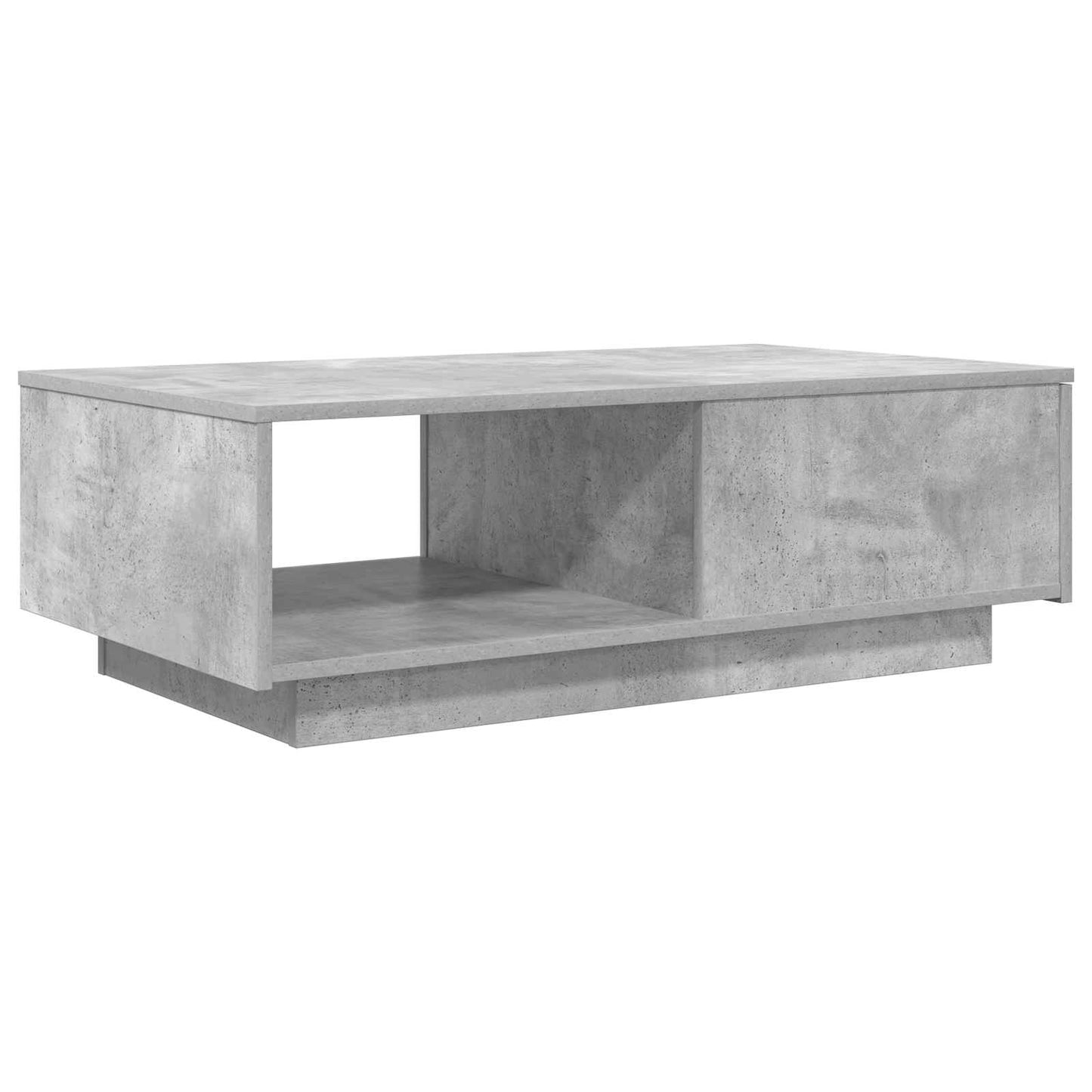vidaXL Τραπεζάκι σαλονιού Σκυρόδεμα Γκρι 95 x 55 x 31 εκ