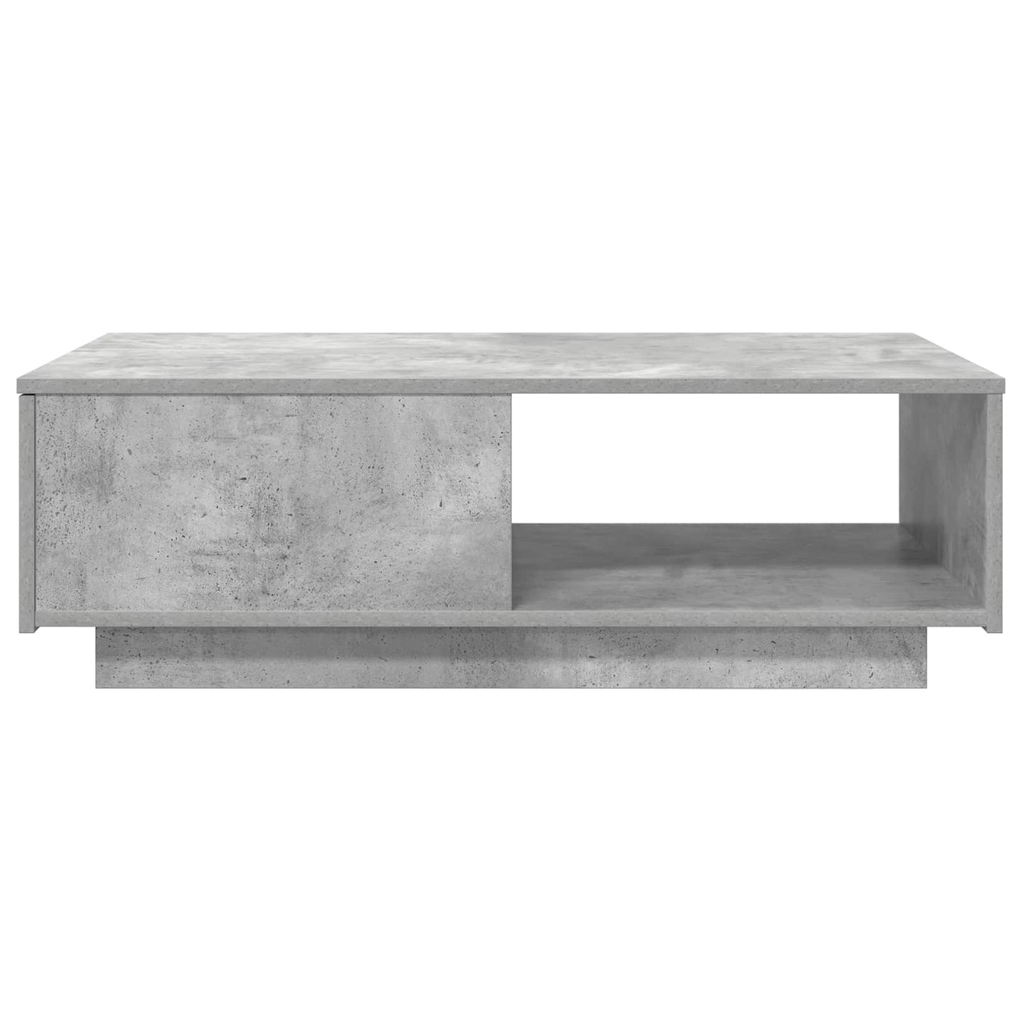vidaXL Τραπεζάκι σαλονιού Σκυρόδεμα Γκρι 95 x 55 x 31 εκ