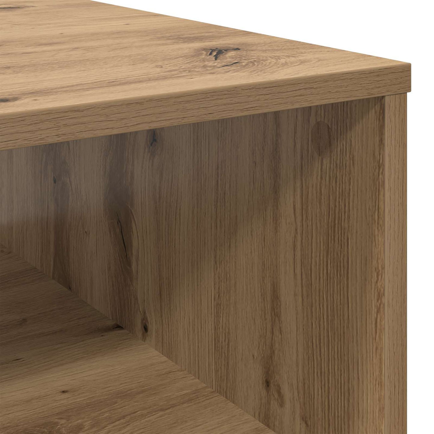 vidaXL Τραπεζάκι σαλονιού με συρτάρι Artisan Oak 95 x 55 x 31 εκ