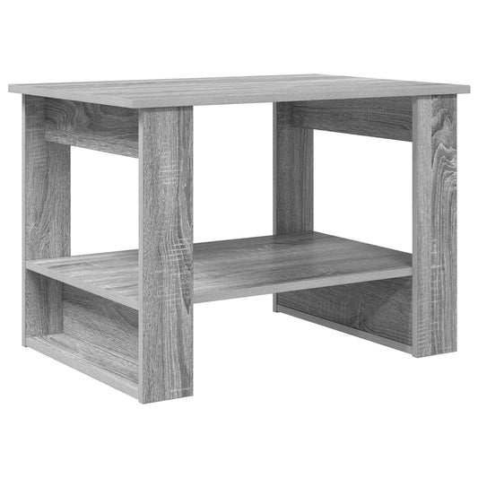 vidaXL Τραπεζάκι σαλονιού Γκρι Sonoma 72 x 50 x 50 εκ.