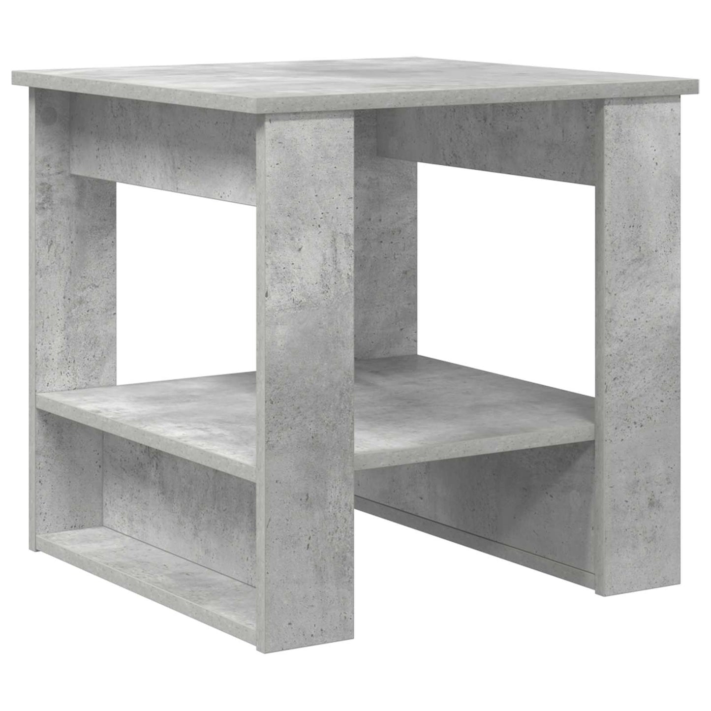 vidaXL Τραπεζάκι σαλονιού Σκυρόδεμα Γκρι 51 x 50 x 50 εκ.